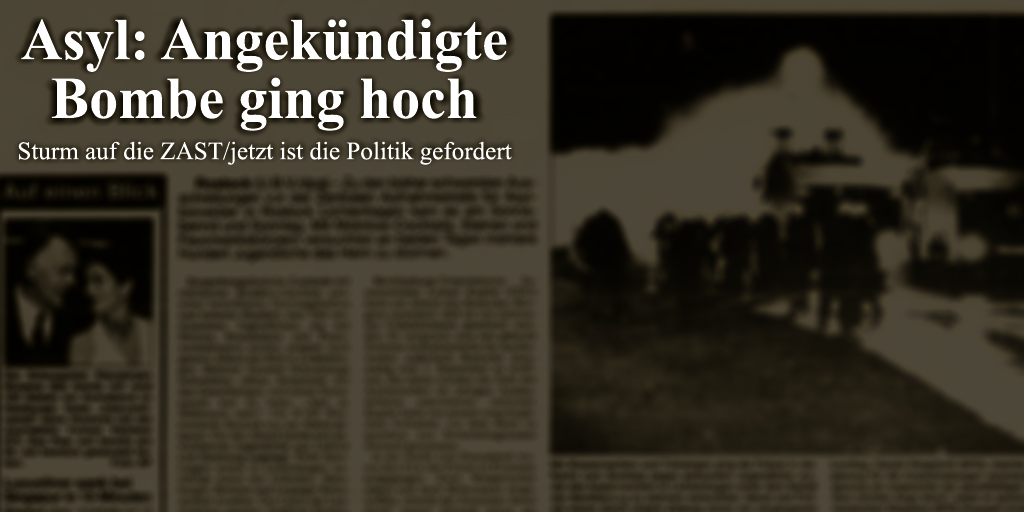 Norddeutsche Neueste Nachrichten, 24. August 1992.