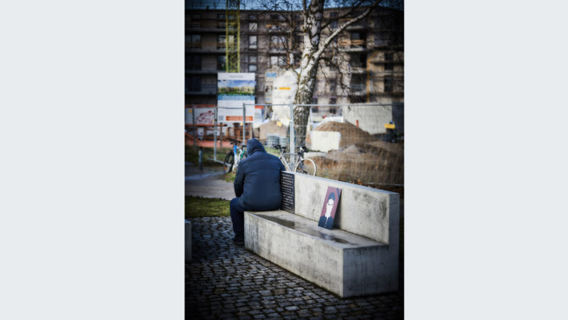 Gedenkveranstaltung zum 16. Todestag von Mehmet Turgut, Rostock 2020 © Bildwerk Rostock