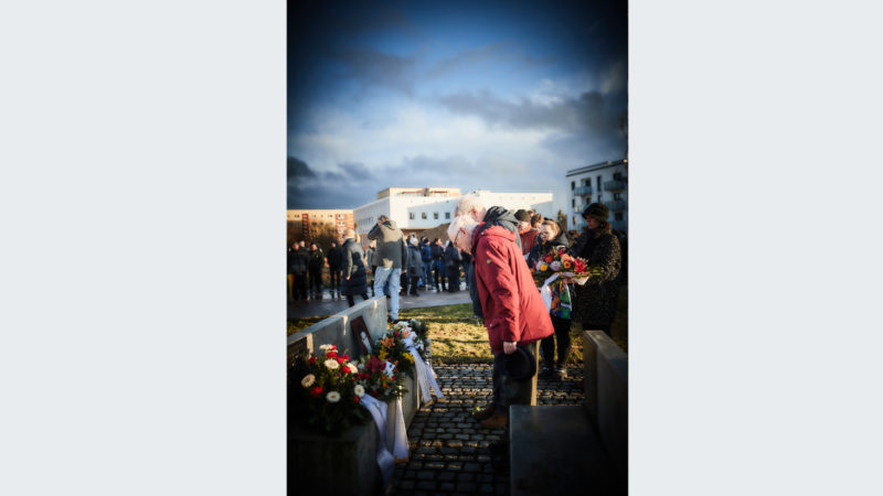 Gedenkveranstaltung zum 16. Todestag von Mehmet Turgut, Rostock 2020 © Bildwerk Rostock Gedenkveranstaltung zum 16. Todestag von Mehmet Turgut, Rostock 2020 © Bildwerk Rostock